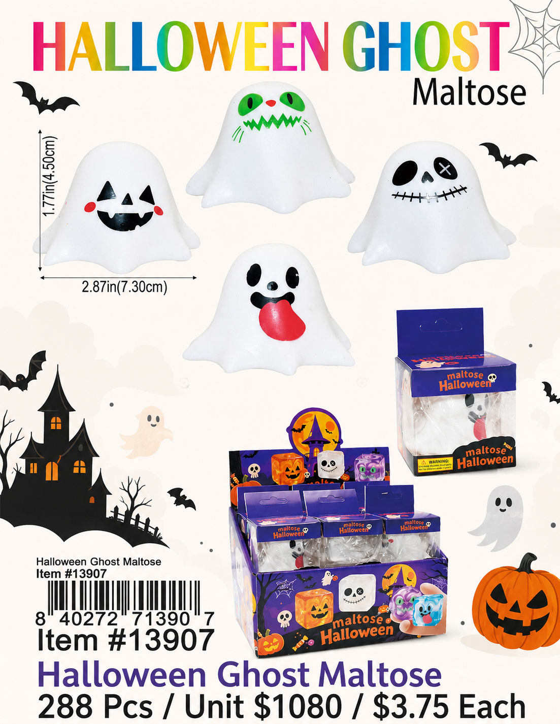 Halloween Ghost Maltose