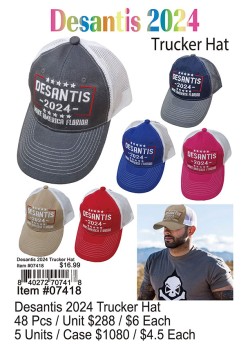Desantis 2024 Trucker Hats