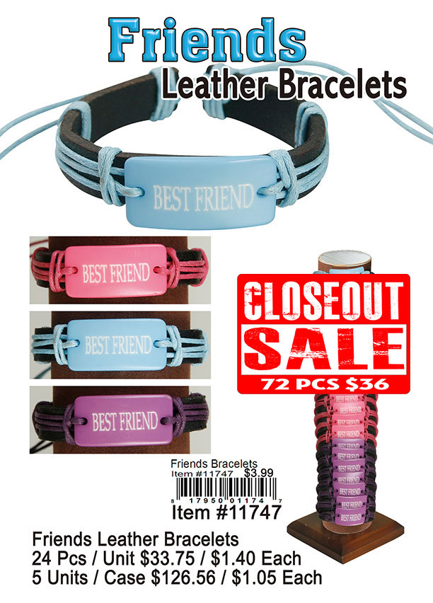 Friends Leather Bracelets