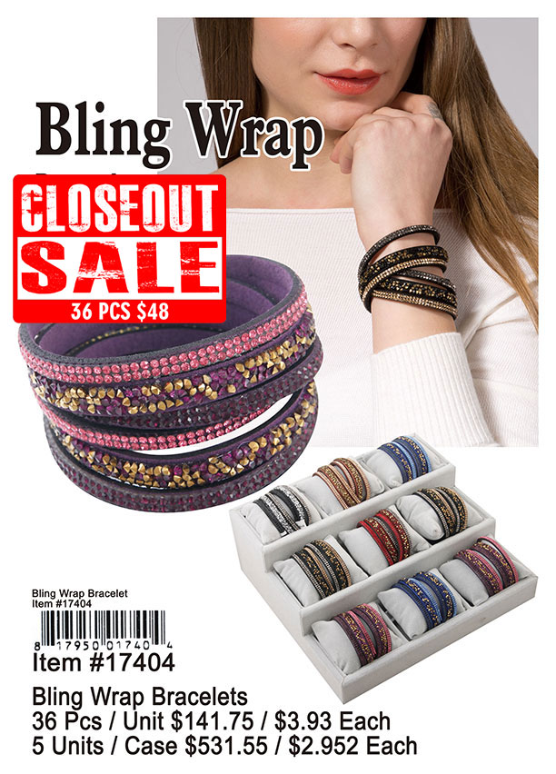Bling Wrap Bracelets