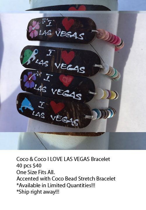 Coco and Coco I Love Las Vegas Bracelets