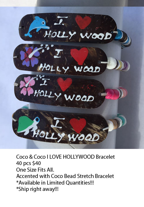Coco and Coco I Love Hollywood Bracelets