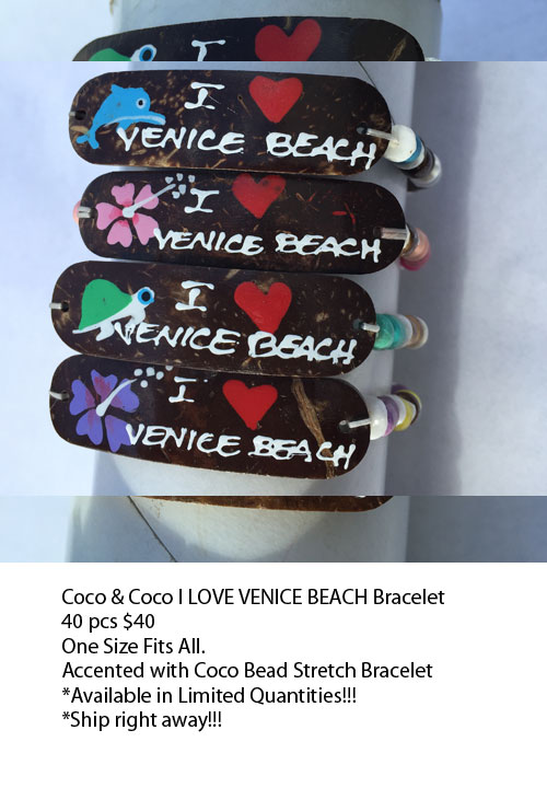 Coco and Coco I Love Venice Beach Bracelets