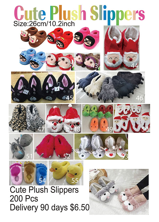 Cute Plush Slippers 4