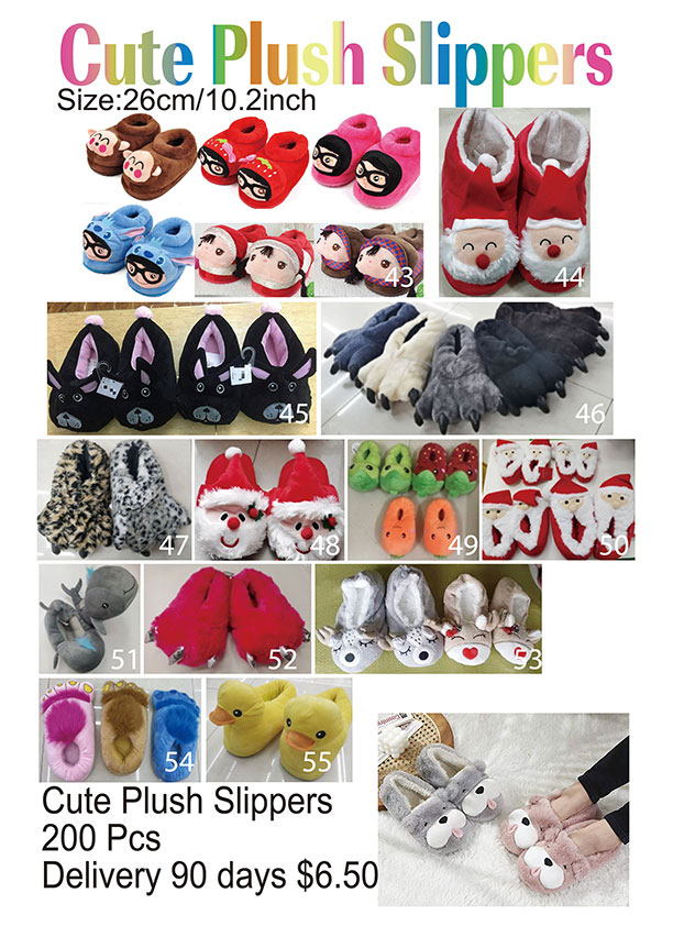 Cute Plush Slippers 9