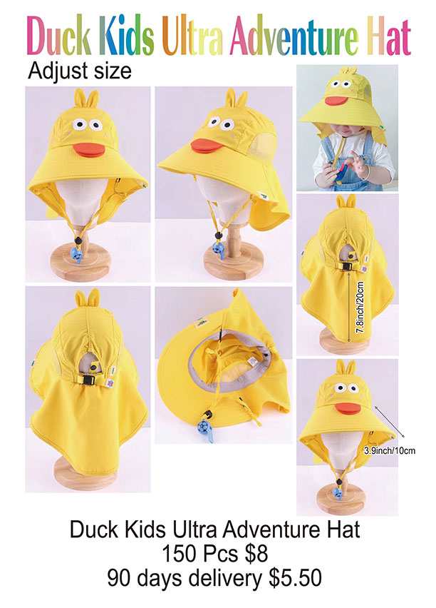 Duck Kids Ultra Adventure Hat