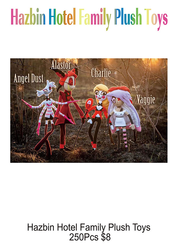 Hazbin Hotel Family Plush Toy
