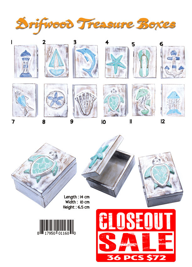 Drifwood Treasure Boxes
