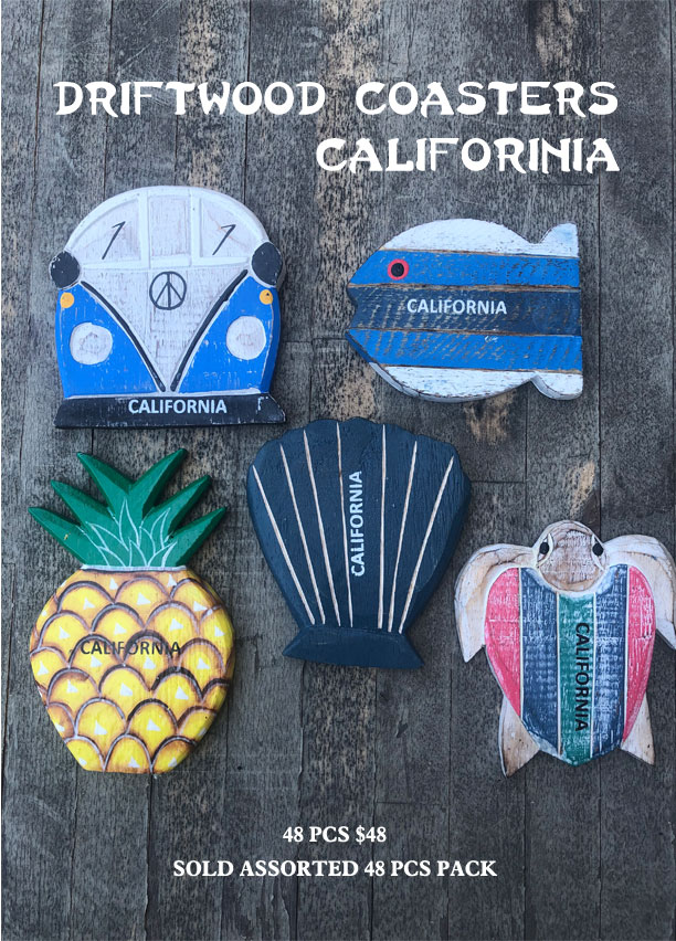 Driftwood Coasters - California