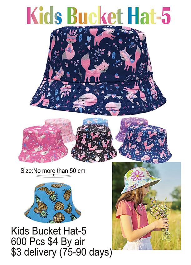 Kids Bucket Hat-5