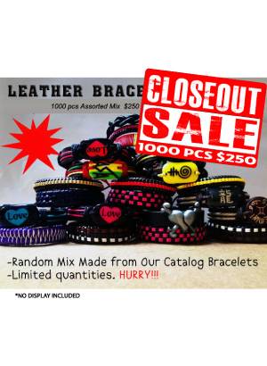 Leather Bracelets Combo
