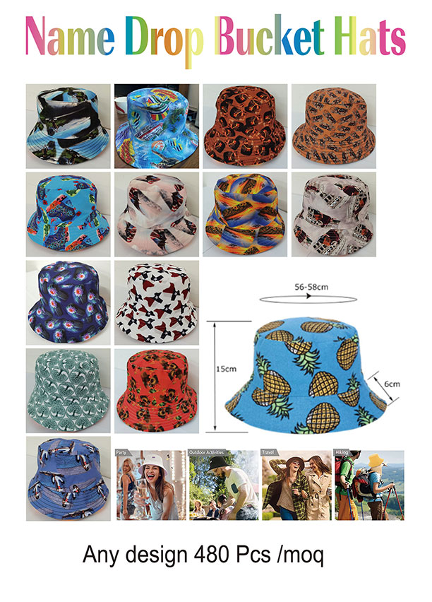 NameDrop Bucket Hats