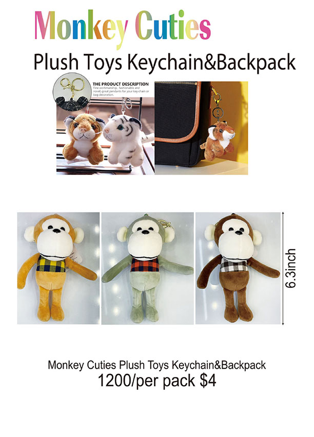 Monkey Plush Toys Animal Cuties-10