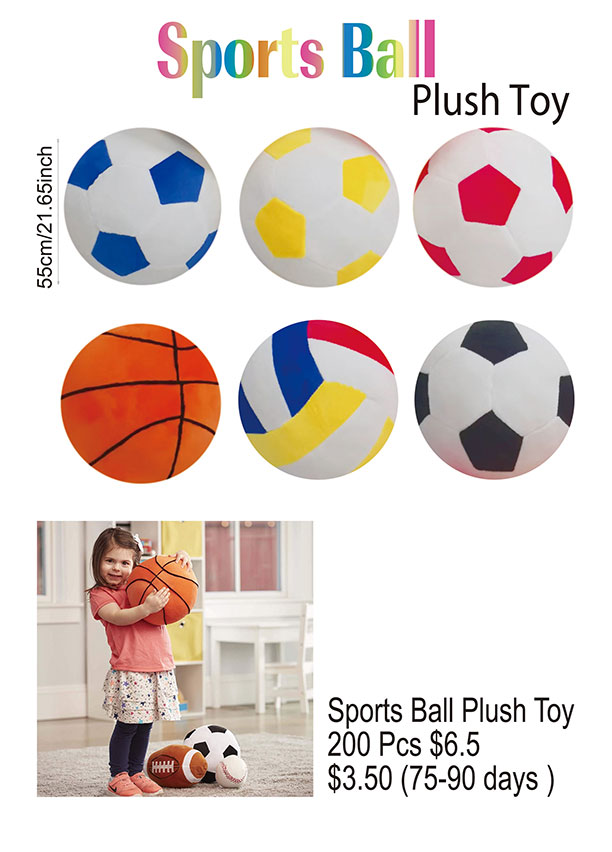 Sports Ball Plush Toys