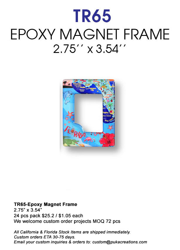 TR65-Epoxy Magnet Frame-Florida