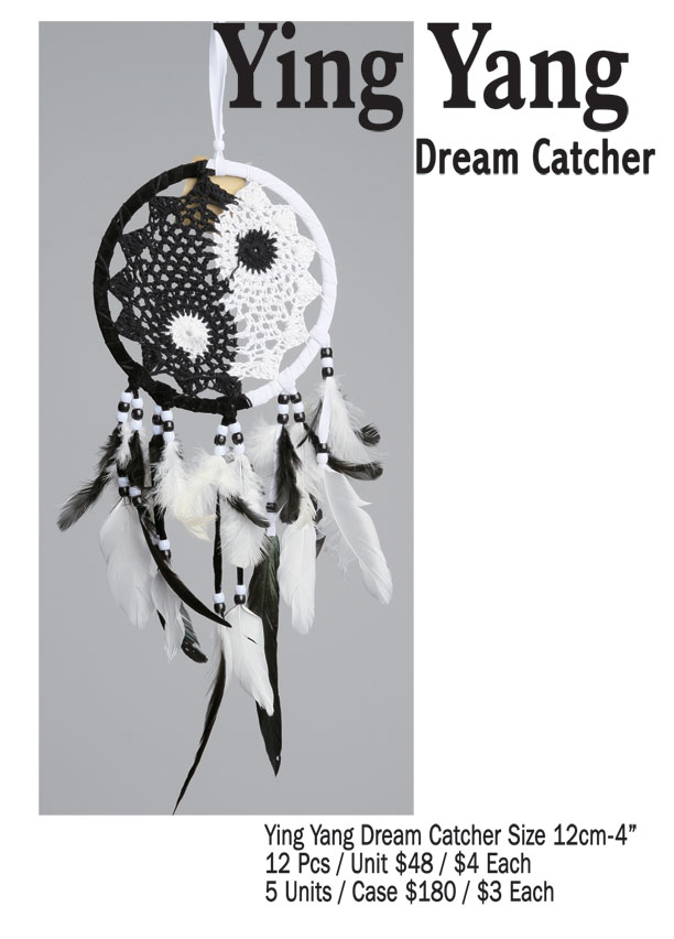Yin Yang Dream Catcher 12Cm-4