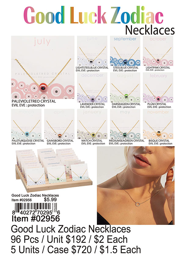 Good Luck Zodiac Necklace