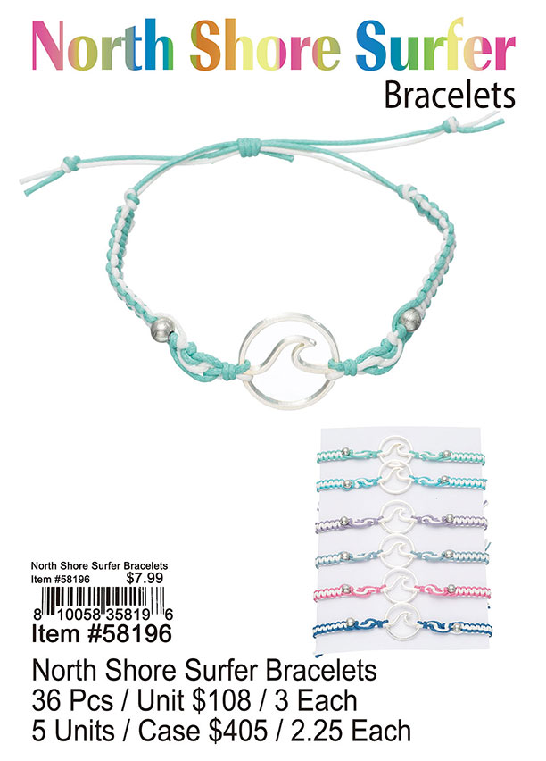 North Shore Surfer Bracelets