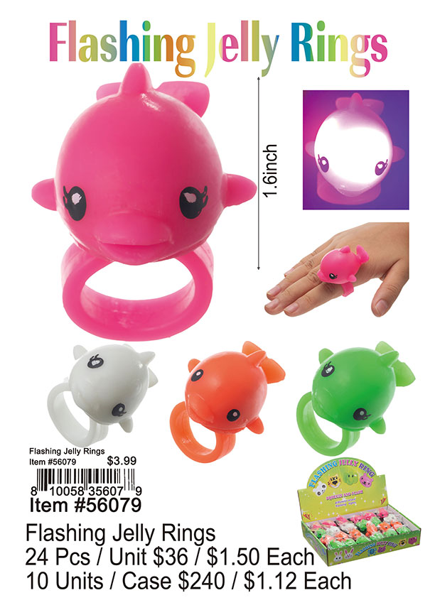 Flashing Jelly Rings