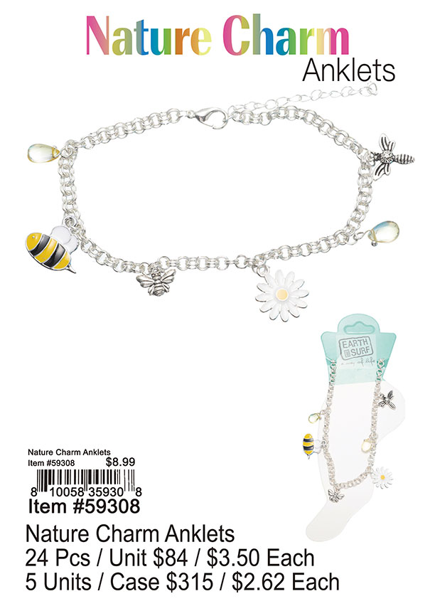 Nature Charm Anklets