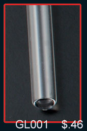 Glass Vials Plain Tube (100s)