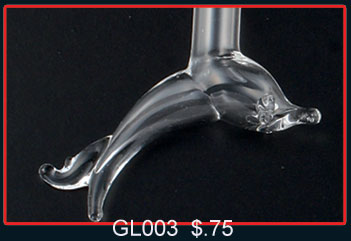 Glass Vials Dolphin (100s)