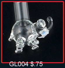 Glass Vials Elephant (100s)