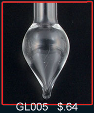 Glass Vials Teardrop (100s)