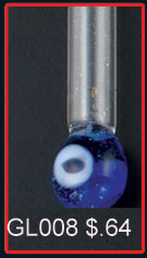 Glass Vials GoodLuck Eye (100s)