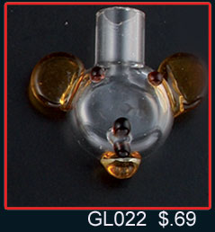 Glass Vials Teddie The Bear (100s)