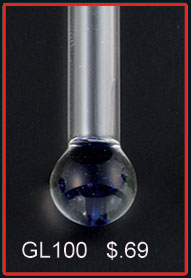 Glass Vials Shroom (100s)