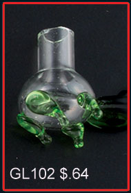 Glass Vials Froggy (100s)