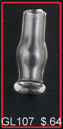Glass Vials Cola Bottle (100s)