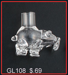 Glass Vials Piglet (100s)