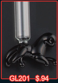 Glass Vials Horse (100s)