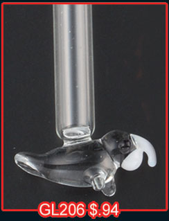 Glass Vials Parrot (100s)