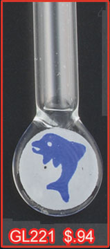 Glass Vials Dolphin (100s)