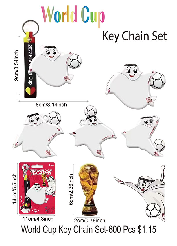 World Cup Keychain Set
