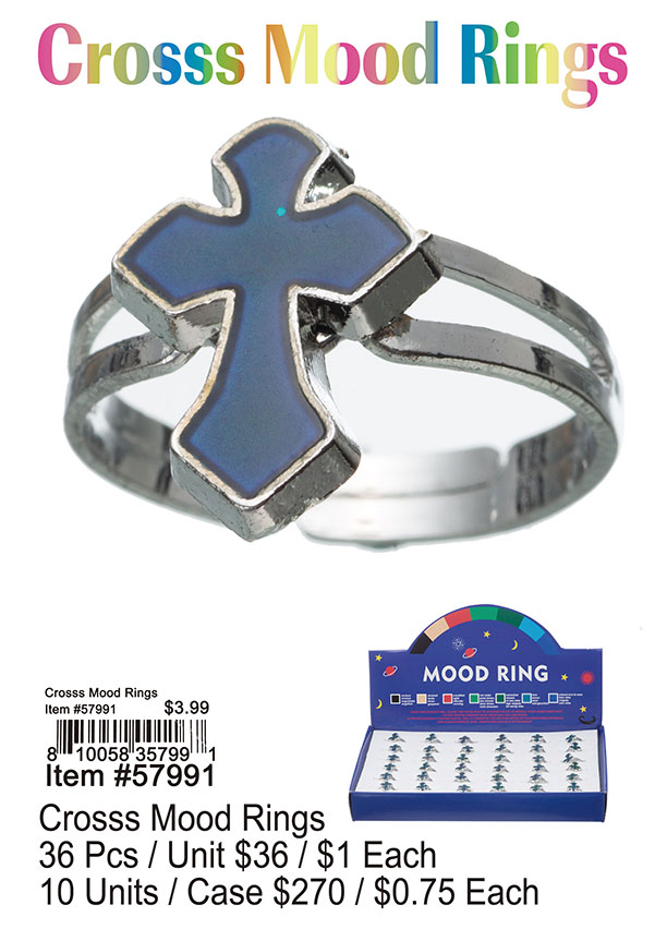 Cross Mood Rings