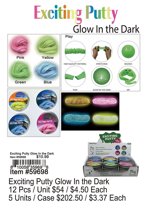 Exciting Putty Glow In The Dark