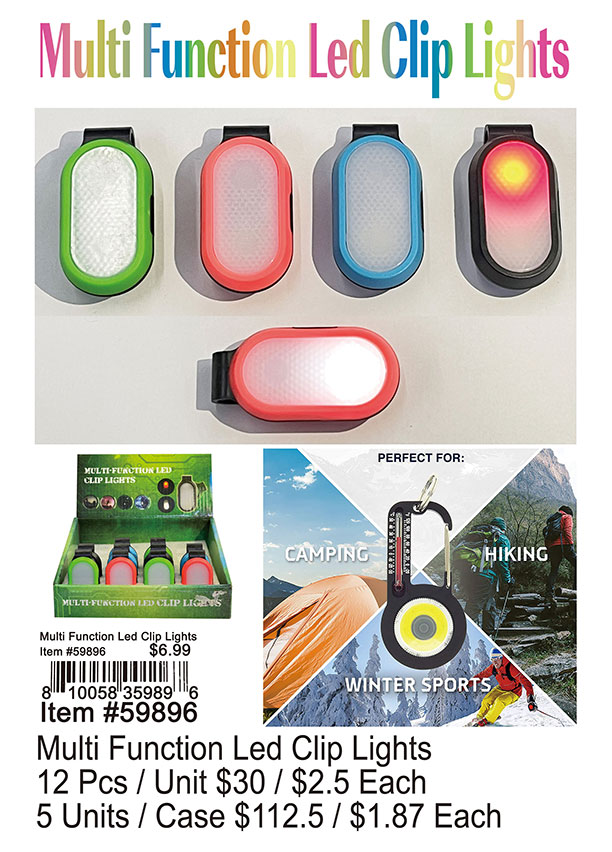 Multi Function LED Clip Lights